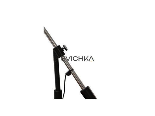 Торшер AZzardo BIANCA AZ0006 black, Хром, Чорний, Чорний