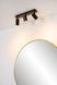 Потолочный точечный светильник для ванной Lucide LENNERT LED Dim. GU10 3x5W 3000K IP44 Black, BLACK, Черный, Черный