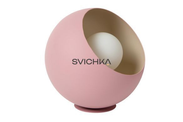 Настільна лампа Lucide DOREDOS &Oslash; 20 cm 1xE27 Pink, Pink, Рожевий, Кремовий, Рожевий