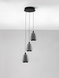Підвісний світильник Nova luce 9416967 ALISH, Smoky
