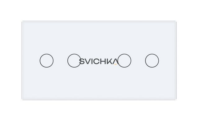 Умный сенсорный проходной/перекрестный выключатель 4 сенсора Livolo