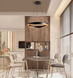 Підвісний світильник Nova luce RADON, Black/Gold