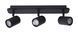 Потолочный точечный светильник для ванной Lucide LENNERT LED Dim. GU10 3x5W 3000K IP44 Black, BLACK, Черный, Черный