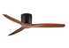 Стельовий вентилятор Nova Luce NINEMIA, Black/Dark Wood