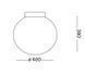 Ideal Lux MAPA BIANCO PL1 D40 Білий 059839