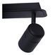 Потолочный точечный светильник для ванной Lucide LENNERT LED Dim. GU10 3x5W 3000K IP44 Black, BLACK, Черный, Черный