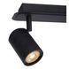 Потолочный точечный светильник для ванной Lucide LENNERT LED Dim. GU10 3x5W 3000K IP44 Black, BLACK, Черный, Черный