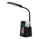 Настільна лампа Lucide PENNY LED Dim. 1x4,7W 3000K With wireless charger Black, BLACK, Чорний, Білий, Чорний
