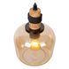 Подвесной светильник Lucide ILONA &Oslash; 18 cm 1xE27 Amber, Amber, Янтарный, Янтарный