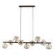 Підвісний світильник TK-Lighting 11037 LAVA 9, Brown