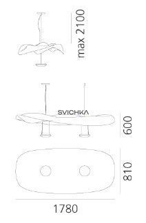 Подвесной светильник Artemide Cosmic Angel 1513010A