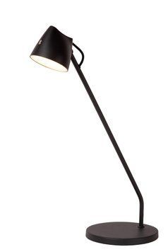 Настільна лампа Lucide MILNE LED Dim. 1x8W 2700K Black, BLACK, Чорний, Чорний, Чорний