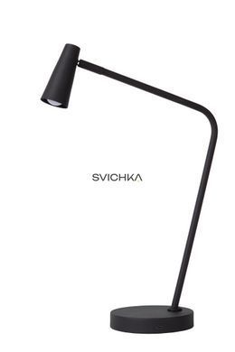 Аккумуляторная настольная лампа Lucide STIRLING Battery pack/batteries LED Dim. 1x3W 2700K Black