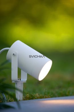 Садовый светильник Lucide TAYLOR &Oslash; 10 cm 1xGU10 IP65 White