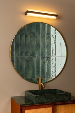 Настінний світильник для ванної Lucide WANDA LED 1x15W 3000K IP44 Transparant, Transparant, Матовий, Матовий