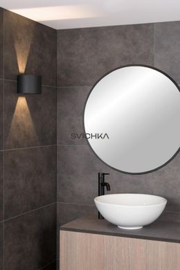 Настенный точечный светильник для ванной Lucide AXI LED 2x7W 2700K IP54 Adjustable beam angle Black