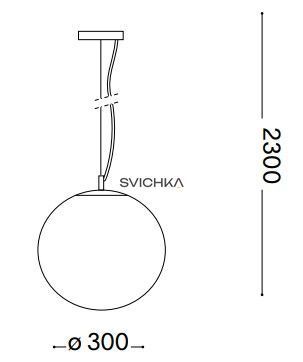 Ideal Lux MAPA FADE SP1 D30 Хромовий 140728
