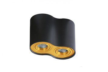 Светильник Azzardo Bross 2 AZ2956 черный/золотой