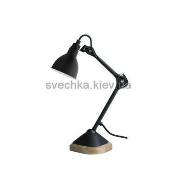 Настільна лампа Lampe Gras 207-Bl-Sat-Round, Білий, Білий