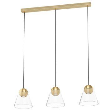 Підвісний світильник Eglo CERASELLA 3 Brass
