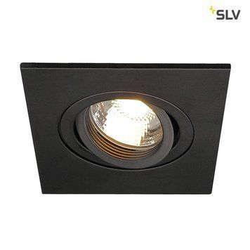 Світильник вбудований SLV NEW TRIA XL SQUARE 113450, Чорний, Чорний, Чорний, Чорний
