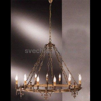 Люстра Nervilamp 085/12 ANTIQUE BRONZ