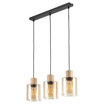 Подвесной светильник TK Lighting ORSON 3, Amber