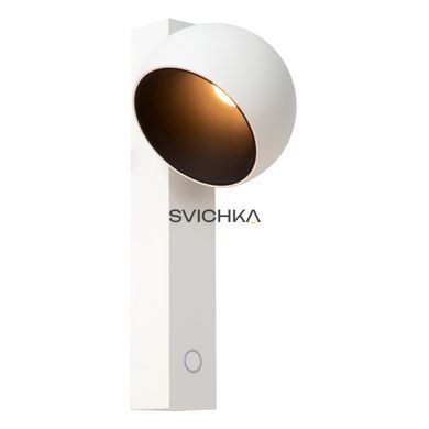 Настінний світильник Lucide ESFERA LED Dim. 1x9W 2700K White, WHITE, Білий, Білий