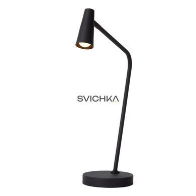 Аккумуляторная настольная лампа Lucide STIRLING Battery pack/batteries LED Dim. 1x3W 2700K Black