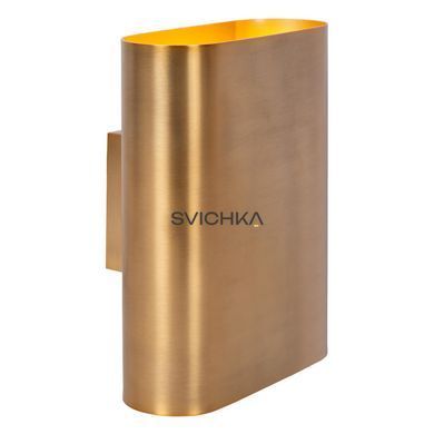 Настенный светильник Lucide OVALIS 2xE14 Matt Gold / Brass