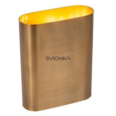 Настенный светильник Lucide OVALIS 2xE14 Matt Gold / Brass
