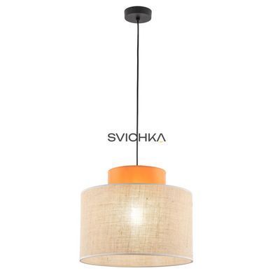 Підвісний світильник TK Lighting DUO JUTA 380, Beige/Orange
