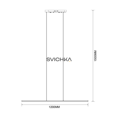 Підвісний світильник Zuma Line MS903-BK ESERO, Black