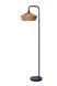 Торшер Lucide YUNKAI &Oslash; 40 cm 1xE27 Natural, Natural, Черный, Дерево, Дерево