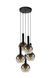 Подвесной светильник Lucide MARIUS &Oslash; 55 cm 5xE27 Black, BLACK