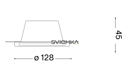 Ideal Lux SAMBA FI1 ROUND MEDIUM Белый 150130