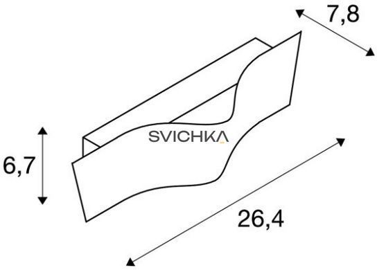 Бра SLV 147826 WAVE