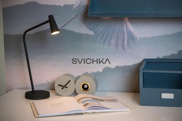 Аккумуляторная настольная лампа Lucide STIRLING Battery pack/batteries LED Dim. 1x3W 2700K Black