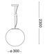 Ideal Lux MAPA FADE SP1 D30 Хромовий 140728