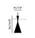 Подвесной светильник Tom Dixon BEAT TALL BLS03WH-PEUM