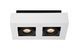 Стельовий точковий світильник Lucide XIRAX LED Dim to warm GU10 2x5W 2200K/3000K White, WHITE