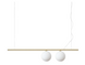 Підвісний світильник Ideal Lux Perline sp2, Brass
