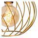 Потолочный светильник Lucide DANZA &Oslash; 25 cm 1xE27 Matt Gold / Brass, Matt Gold / Brass