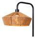 Торшер Lucide YUNKAI &Oslash; 40 cm 1xE27 Natural, Natural, Черный, Дерево, Дерево