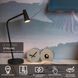 Аккумуляторная настольная лампа Lucide STIRLING Battery pack/batteries LED Dim. 1x3W 2700K Black, BLACK, Черный, Черный, Черный