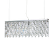 Підвіс (люстра) Ideal Lux ELISIR SP8, Хром;Латунь;Прозрачный, Прозорий, Хром, Латунь, Латунь, Хром, Прозорий