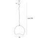 Подвесной светильник Maxlight Pierre 70cm, White