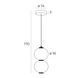 Подвесной светильник Maxlight TAMA 2, White