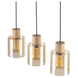 Підвісний світильник TK Lighting ORSON 3, Amber