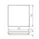 Настенно-потолочный светильник Kanlux BENO 12-18W CCT-L WL, White